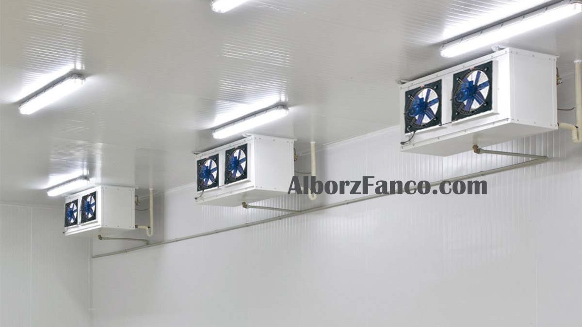 فن آکسیال دیواری wall mounted axial fans البرز فن